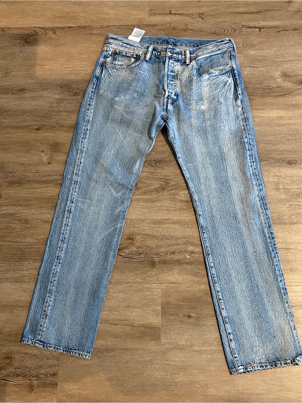 Levi's Light Blue Straight Jeans
